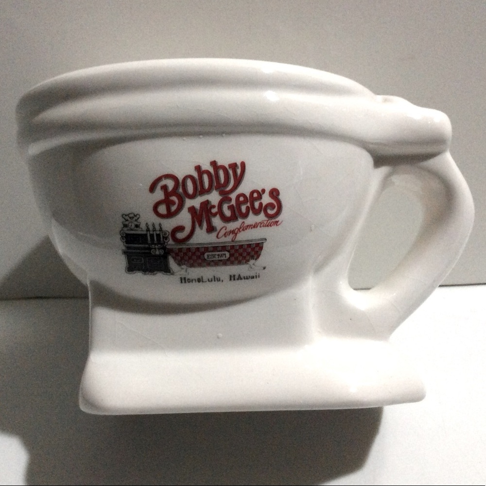 Vintage Bobby McGee’s Conglomeration toilet mug
